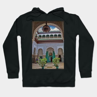 Morocco. Casablanca. City Hall. Courtyard. Hoodie